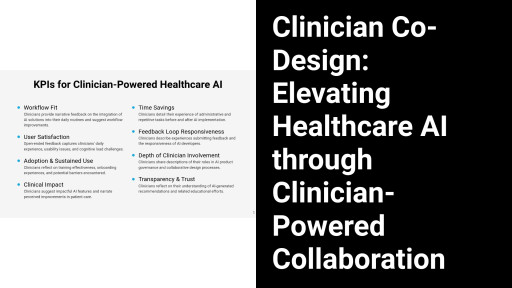 Clinician-Powered AI Solutions Set a New Standard: Black Book Survey Reveals Six Vendors Earning Near-Perfect User Scores