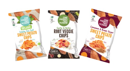 One Potato Two Potato Snacks Refreshes Design and Adds Fresh New Products and Flavors to Their Line-Up