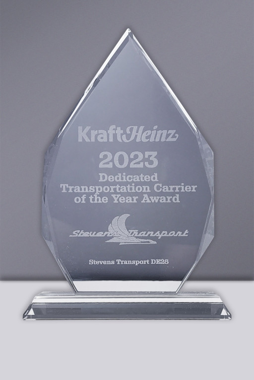 Stevens Transport Receives Kraft Heinz Dedicated Transportation Carrier of the Year Award