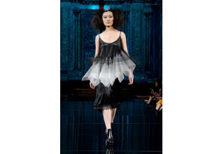 A model walks for To Be Thrill X Judgment of Paris