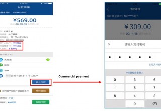 Payments on the App via Alipay, UnionPay and WeChat