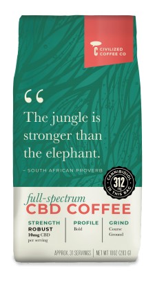 Civilized CBD Coffee - BLACK
