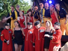 The Duettes, Satin Dollz, Jive Aces, Gina Haley, Lucky Will