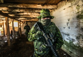 Tactical team testing out the TRG products