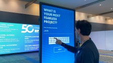 Interactive Experience Connects Conference Participants with Touchscreens and Video Walls