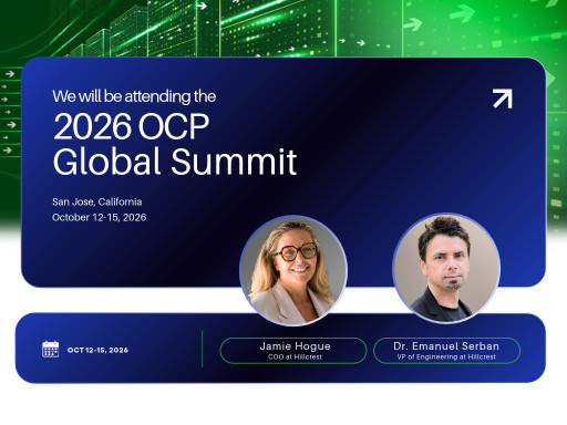 Hillcrest Team to Attend 2026 OCP Global Summit