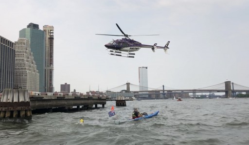 Kamikaze Chipmunk the Concierge Service for Timmy Garrett, Extreme World Class Endurance Athlete, Swims Around Manhattan Island, Cycles Through Six States and Runs Along the Hudson River to Time Square
