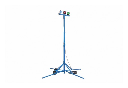 Larson Electronics LLC Releases Colored 75W LED Work Area Quadpod Light