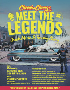 Cheech & Chong are Coming to New Orleans