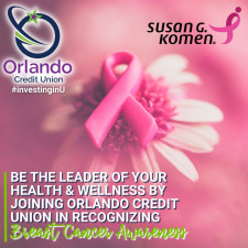 Join Orlando Credit Union for the 'More Than Pink' Walk.