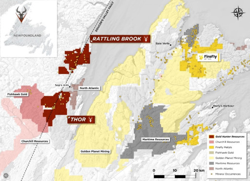 Gold Hunter Completes the Consolidation of Large Gold District