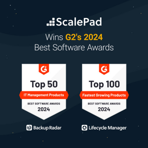 ScalePad Wins G2's 2024 Best Software Awards