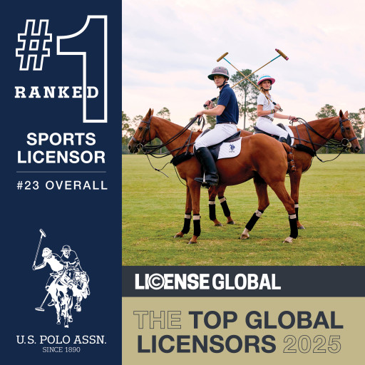 U.S. Polo Assn. Named No. 1 Sports Licensor and Top 25 on License Global' Prestigious ‘Top Global Licensors’ List
