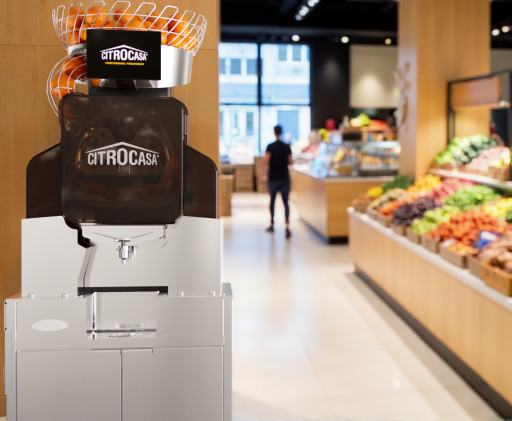 As Part of 15 Year Anniversary, Citrus America Launches Citrocasa xPro Juicer in North America, Expanding Its "You Can’t Fake Fresh" Commitment to Nation's Grocery Operators