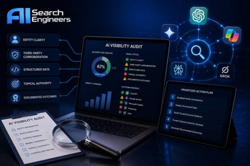AI Search Engineers Launches AI Visibility Audit Service Identifying Exact Authority Gaps Keeping Professional Service Businesses Out of AI-Generated Answers
