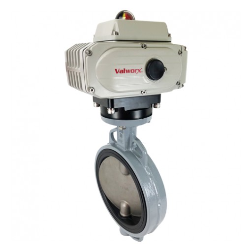Valworx Introduces New Product Line: Extended Sizes of Actuated Ductile Iron Butterfly Valve