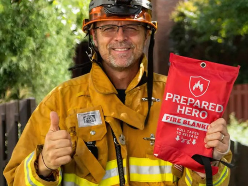 Prepared Hero Fire Blanket Review 2025: Best Emergency Fire Safety Blanket for Home, Kitchen, Car, and Workplace Protection