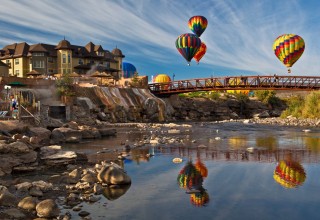 Hot air balloons in Pagosa Springs