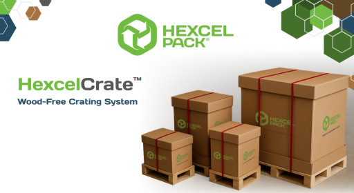 HexcelPack Launches HexcelCrate, a Wood-Free Crating System Engineered to Outperform Traditional Wood Crates