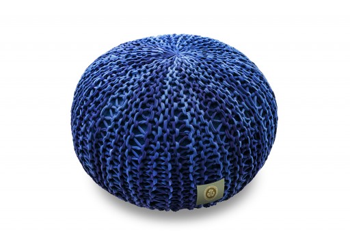 The Earth Company's Cotton Pouf Adds Style, Eco-Friendly Approach to Home Décor