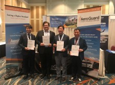 The newly signed agreement between AeroGuard Flight Training Center and its international partners.