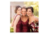 Sorella Vita Bridesmaid Dresses in Crimson Sequin
