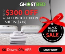 GhostBed Black Friday Mattress Sale - Up to $300 Off 