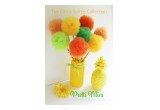Citrus Soiree Tulle Pom Pom Wands By Pretti Mini