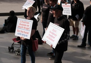 CCHR rally to protest psychiatric abuse