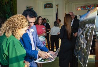 Congresswoman Debbie Wasserman Schultz and Joseph Milton