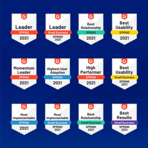 Webgility Sweeps 12 Categories in G2 Spring Awards