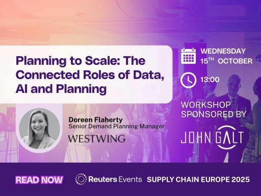 John Galt Solutions and Westwing Host Workshop to Connect Data, AI and Planning at Reuters Supply Chain Europe 2025