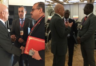 Dr. Gilles Klein in talks with WSA Member States