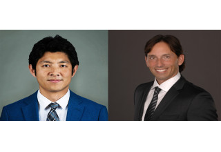 Fan Li (left) and Todd R. Falzone