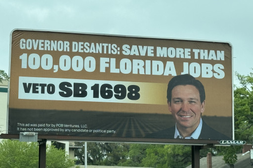 Save Florida Hemp Says Governor DeSantis's Bold Move Could Save 100,000 Jobs and Stop a Monopoly on Marijuana in Florida
