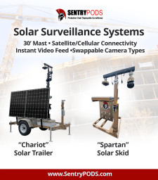 SentryPODS Mobile Solar Surveillance Options