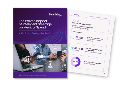 HealthJoy's Benefits Operating System Drives 18% Savings on Medical Procedures Through Intelligent Steerage