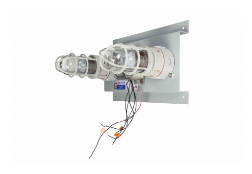 Larson Electronics Releases 20W Explosion-Proof LED Traffic Light, 4 Relays, 2 LEDs, 120-277V AC
