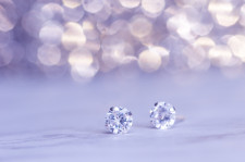 Diamond Stud Earrings