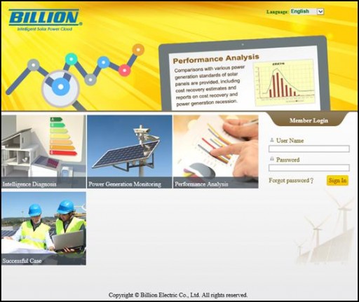 Billion Electric Optimizes Solar Production with Cloud Computing Technology