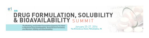 Novel Assays - 5th Drug Formulation Summit