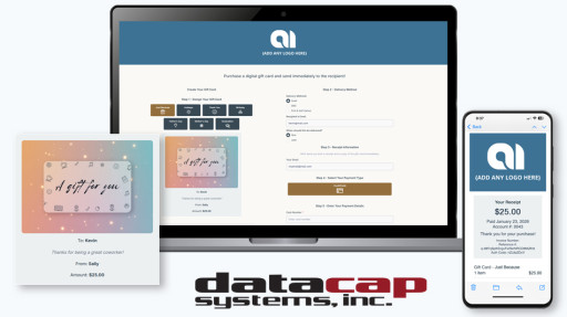 Datacap Launches Virtual Gift for Digital Gift Card Storefronts