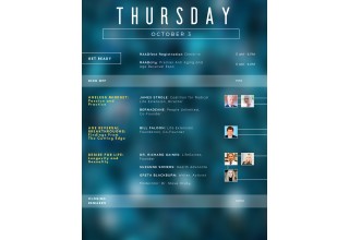 Schedule for Thursday, Oct. 3, 2019, RAADFest 2019