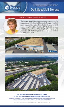 Delk Road Self Storage Closing Announcement