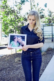 Entrepreneur Emily Lyons Holding Photo With Sister Julia Lyons