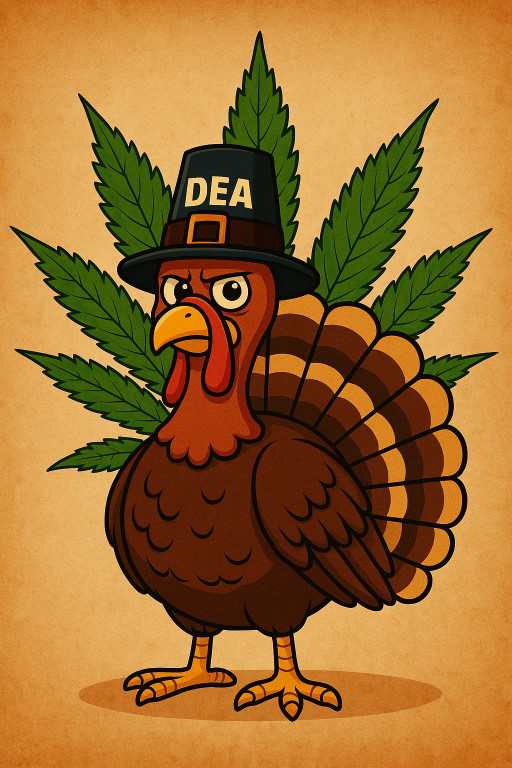Thanksgiving Wishes to the DEA's Anti Cannabis Holdouts - And Gently Suggests They Spend a Moment Thinking About Patients Waiting for Legal Medicine