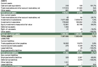 STATEMENT OF FINANCIAL POSITION AS OF MARCH 31, 2025