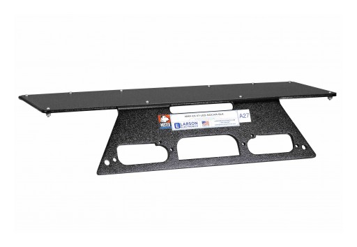 Larson Electronics Releases No-Drill Magnetic Mounting Plate for 2017+ Ford F150 SVT Raptor W/ LED 3rd Brake Light