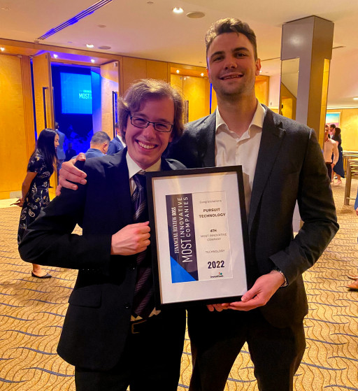 Pursuit Technology Named on the 2022 AFR BOSS Most Innovative Technology Companies List