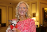 Harley with Debi Boies, founder of Pilots N Paws